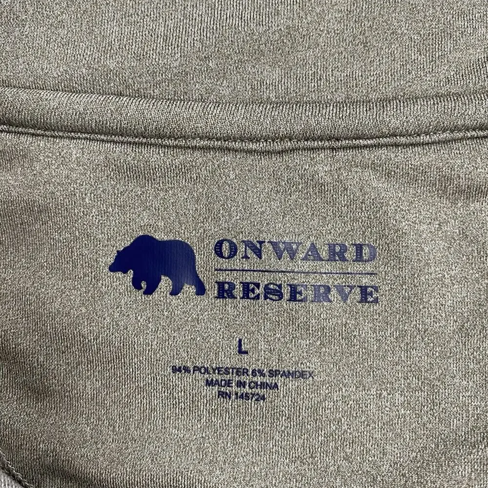 ONWARD RESERVE Georgia Bulldogs 1/4 Quarter Zip Performance Pullover Mens Large